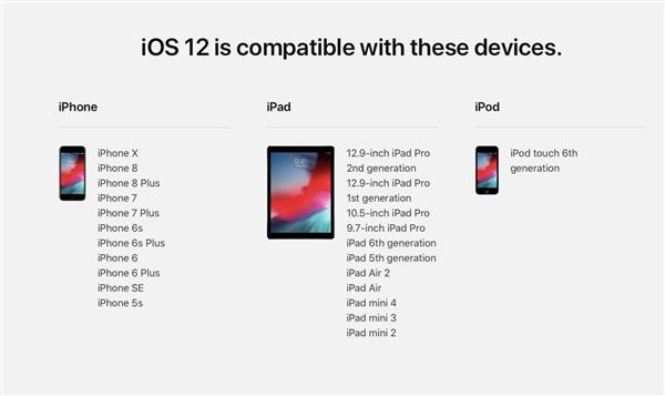 iOS 12新测试版发布:6项功能上线,重磅新品现身,继续修复漏洞