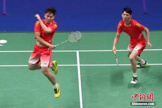 羽毛球世锦赛：中国男双小将苦战三局惜败印尼头号种子