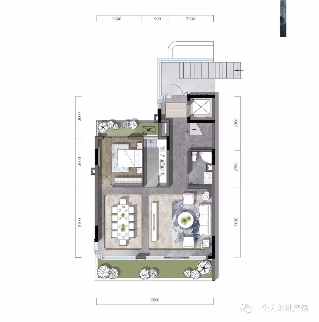 怎样才能买得起龙湖这个叠墅？丨户型库