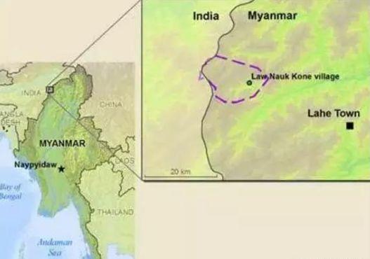 实皆人口_缅甸实皆邦瑞宝地图(3)