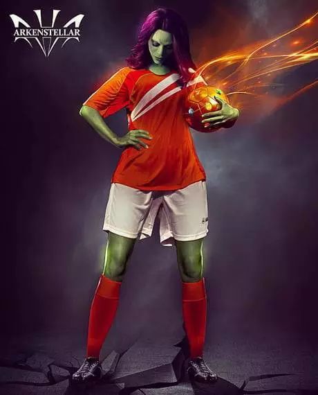 假设漫威女超英组成一个女子足球队,然后格鲁