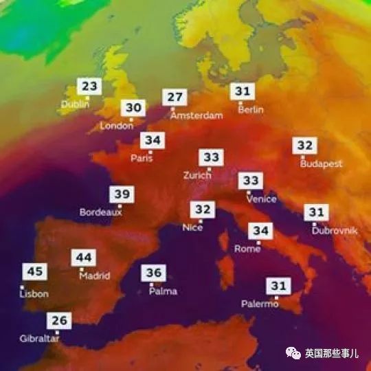 葡萄牙要上48度！北极圈内都热到32度！欧洲进入烤箱模式！