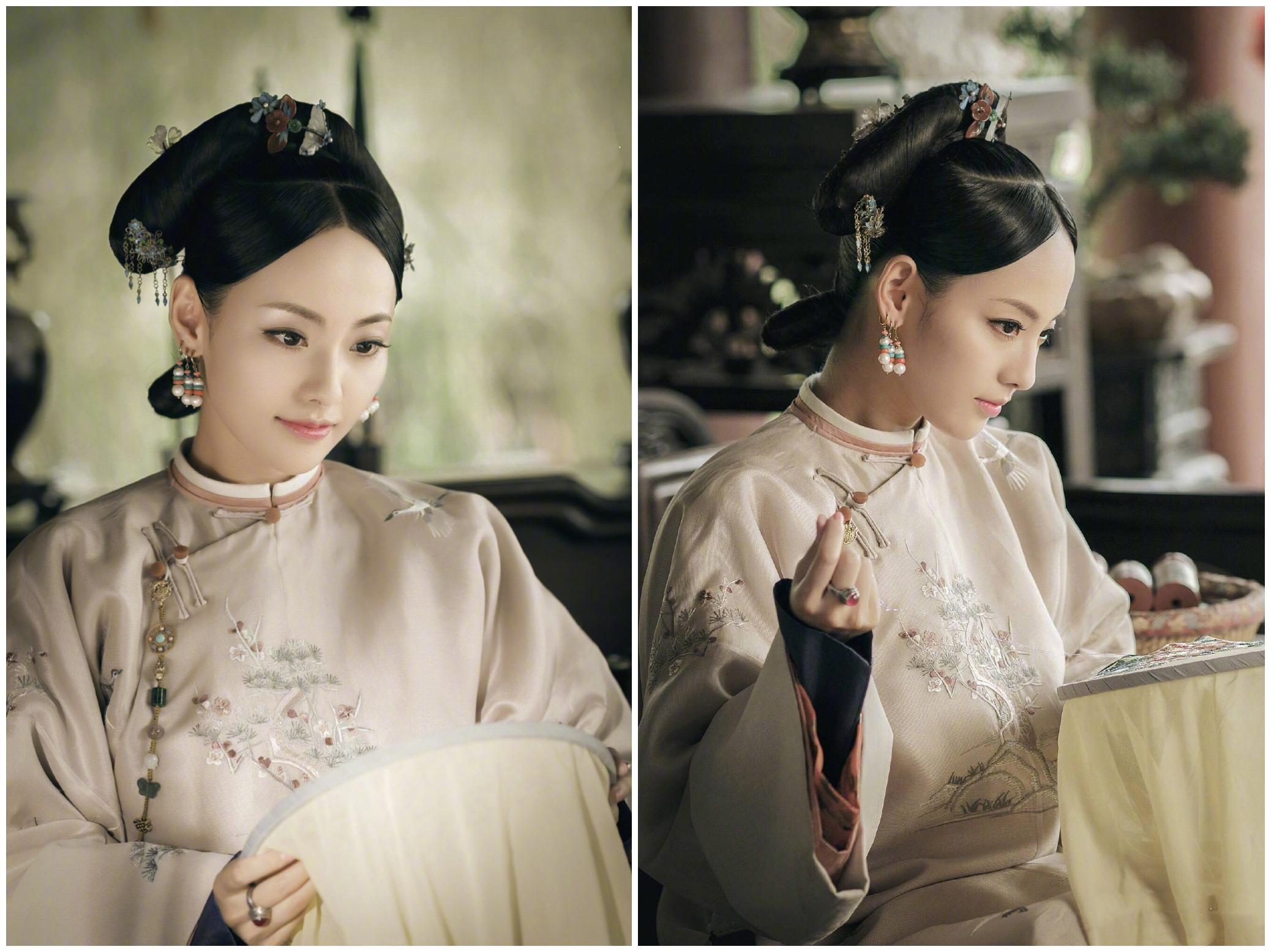 张嘉倪李沁同演香妃，古装扮相令人心醉，只能靠现代装一较高下了