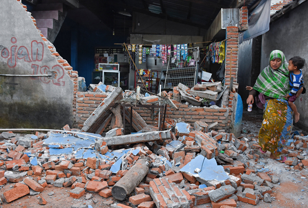 直击｜印尼龙目岛地震：已91死209伤，暂无中国公民伤亡