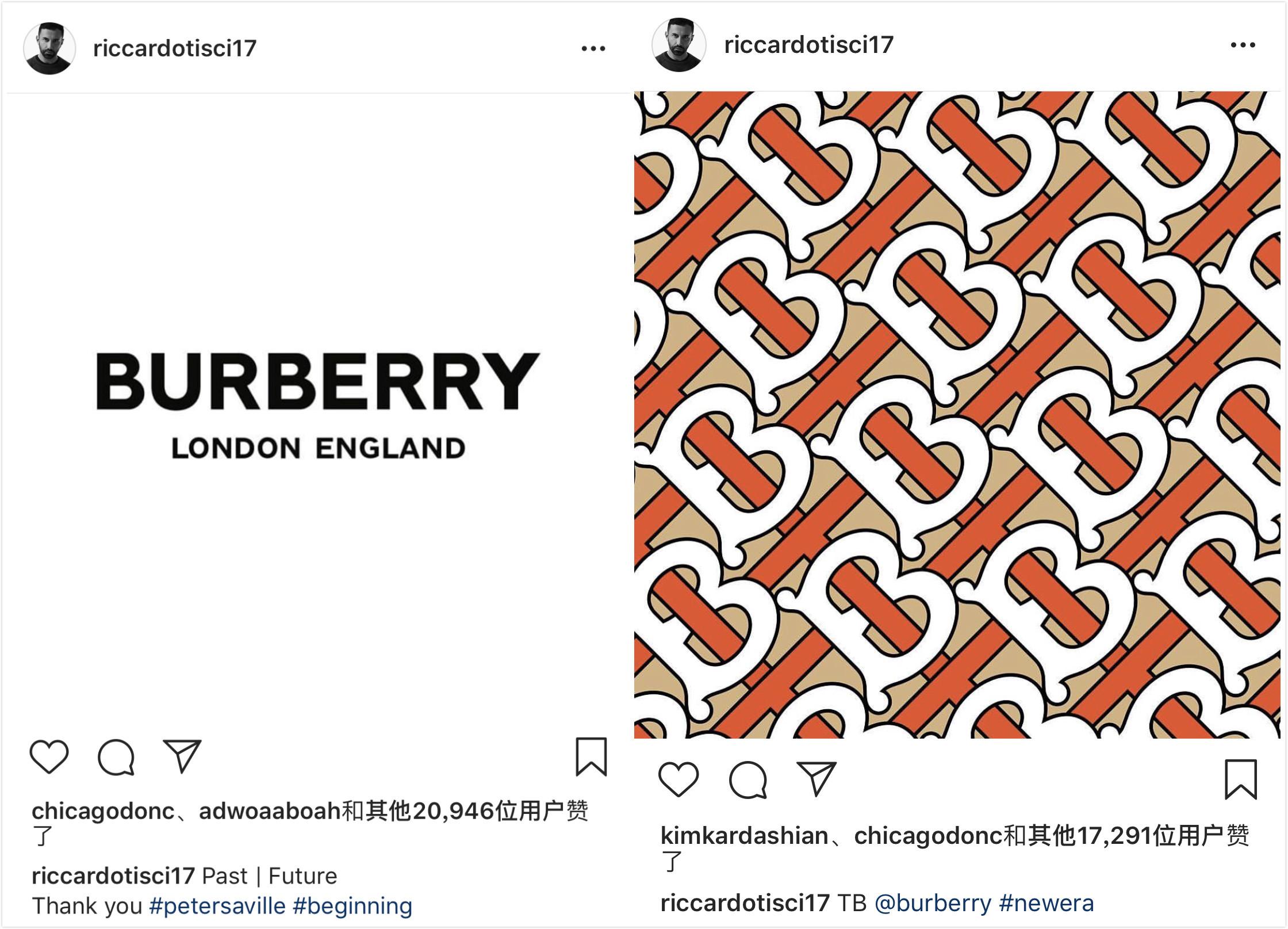 burberry 近20年来首次更换品牌 logo 和字母印花图案