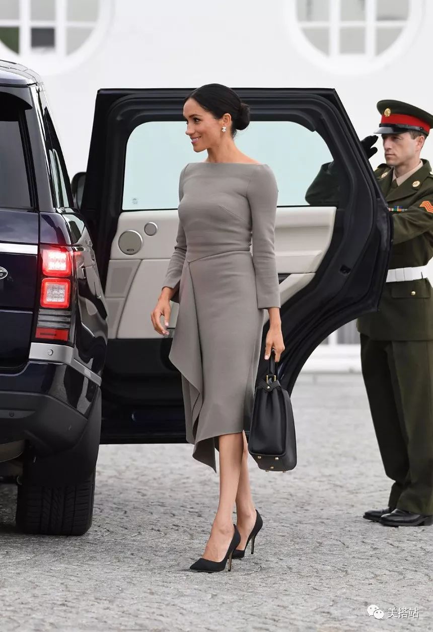 梅根婚后大走王室风，优雅又时髦，这风格没有气质真hold不住!