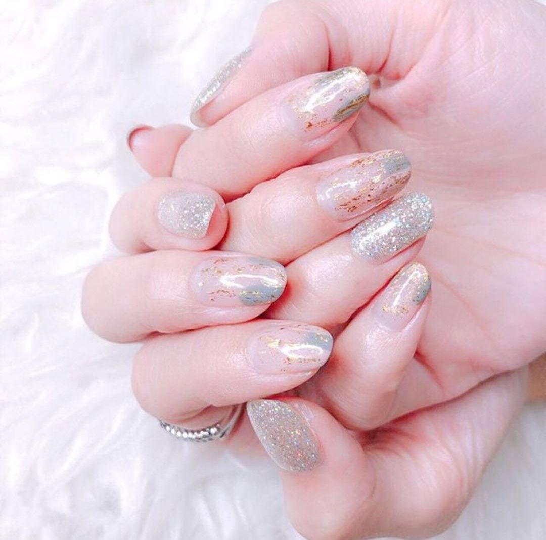 35款超适合夏天的晕染美甲!