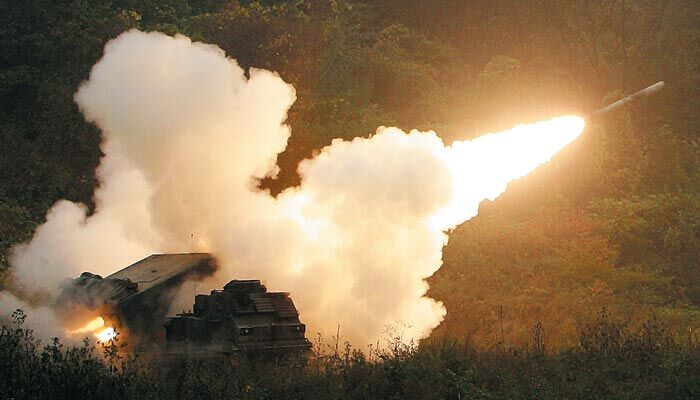 韩美组联合炮兵旅 强化联合防卫能力