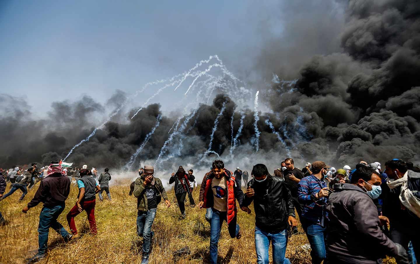 巴勒斯坦卫生部：加沙地带巴以军民冲突造成约40名巴人受伤 - 2018年4月6日, 俄罗斯卫星通讯社
