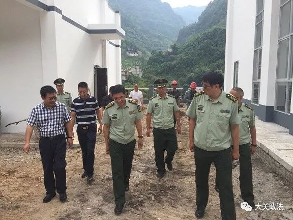 快看!云南省消防总队政委孙建成到大关消防大