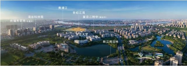 百年名校复旦二附小附中旁.世纪江湾住宅即将