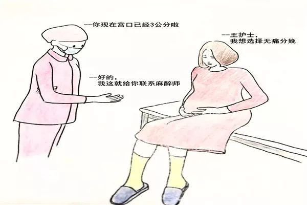 助产士宣传无痛分娩,初产妇宫口开大3cm,经产妇宫口开大2cm,可以