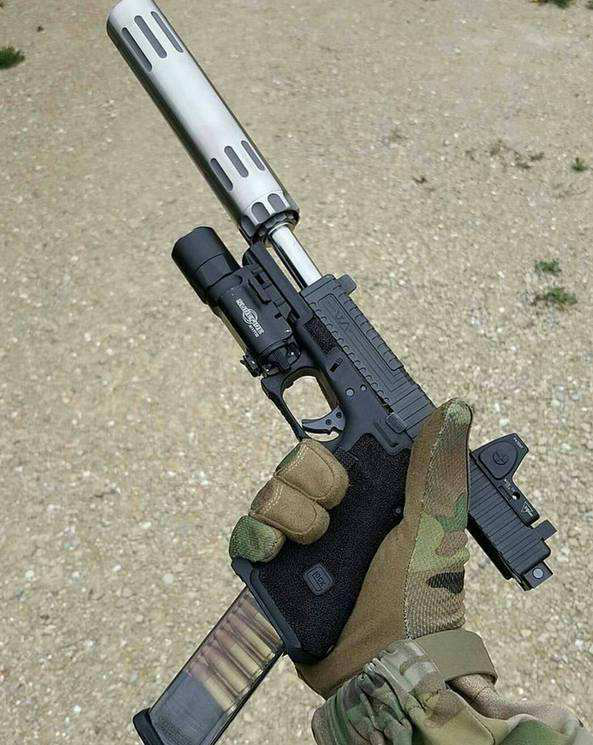 实战中消音器有多厉害?别被电影骗了,消音器只