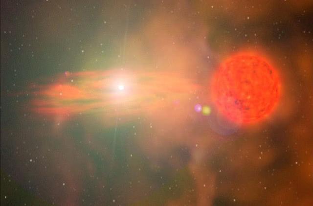 红巨星也会存在尘埃环这颗超大型红巨星周围存在尘埃环