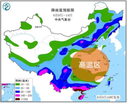 中东部高温雨水齐上阵 京津冀等地再迎暴雨天气