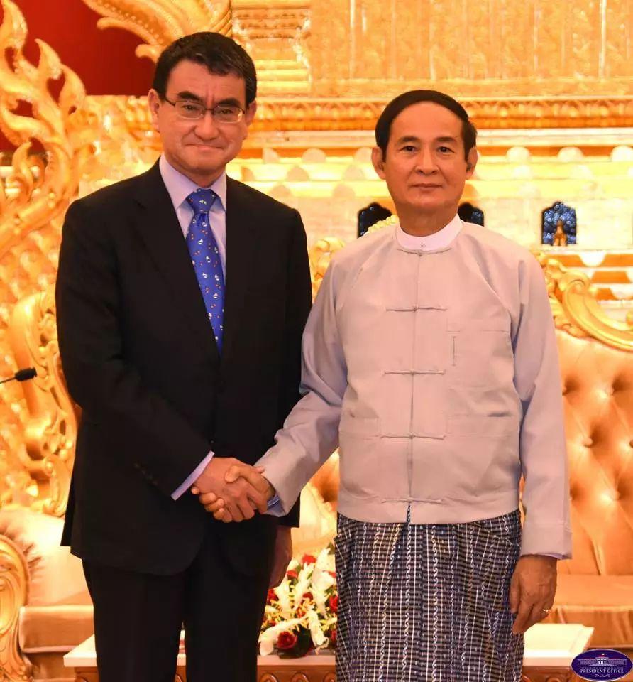 又一位日本大人物访问缅甸,并承诺要为缅甸"做点事"