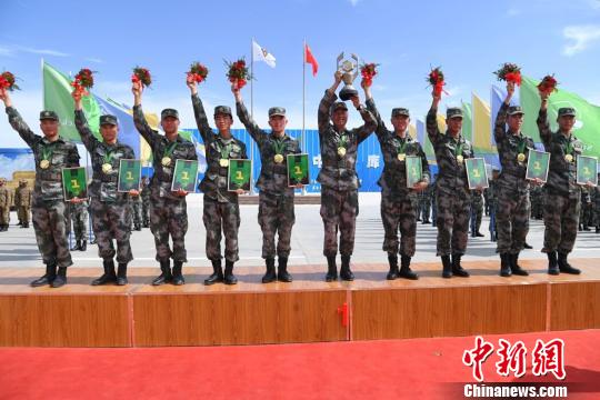 “国际军事比赛-2018”新疆库尔勒赛区举行闭幕式