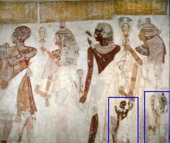 史前壁画揭示一个历史真相：金字塔或是巨人族建造的？