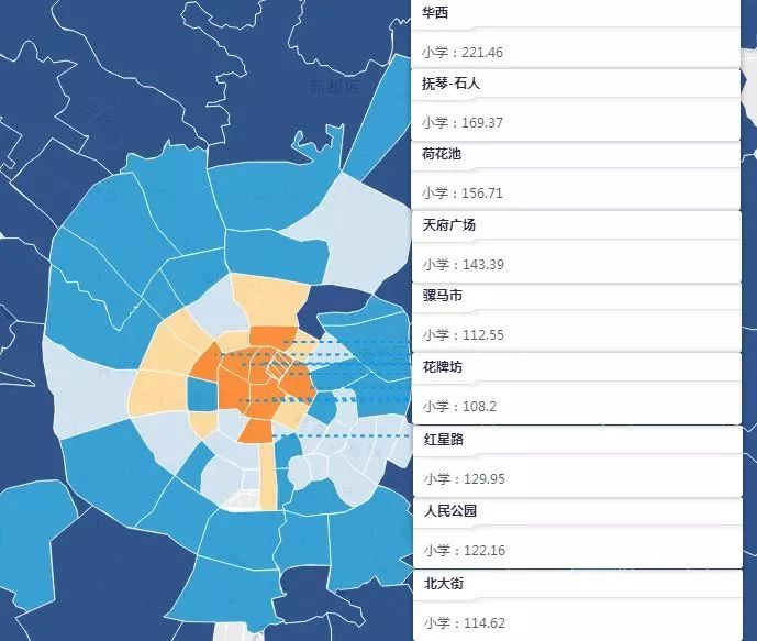 中国地图各省人口密集图分布(3)