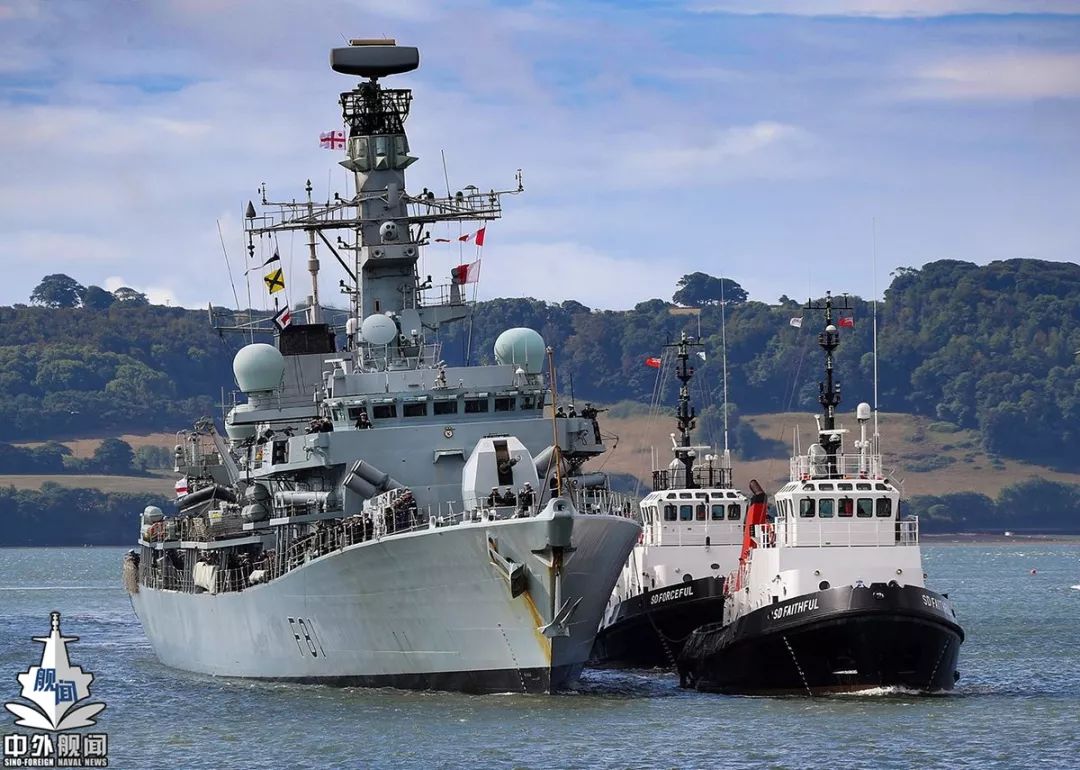 皇家海军执行亚太部署的护卫舰返回英国