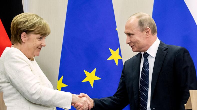 默克尔与普京将于8月18日在德举行会晤