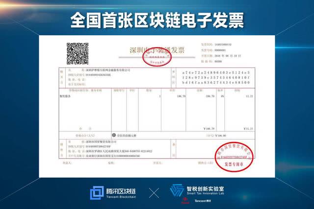  中国第一张区块链电子发票落户腾讯，两月前差点被抢走，这回真不是马云图2