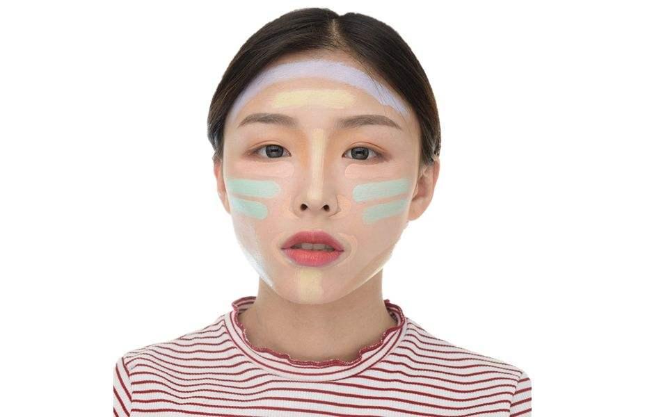 多色遮瑕膏怎么用?