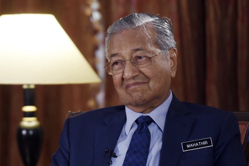 马来西亚总理马哈蒂尔：争取取消部分中资项目