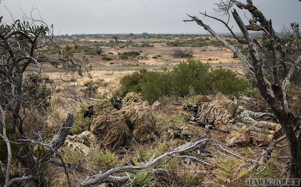澳大利亚狙击小组参加环太军演 看看他们有什