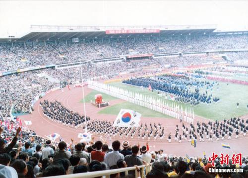 北京亚运会开幕式。