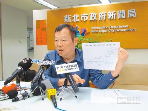 新北市卫生局长林奇宏表示，新北市已新增第二预备金775万新台币投入防疫作业。(台湾《中国时报》/叶德正 摄)