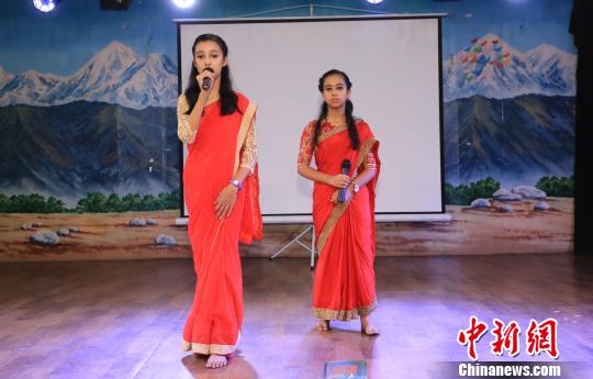 中国文化走进尼泊尔巴格马蒂学校