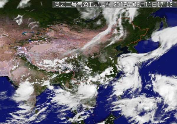 台风“温比亚”16日夜到17日晨在浙江象山至上海一带登陆