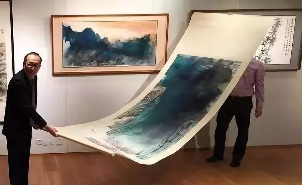 张大千最贵的一幅画，2.7亿港元__凤凰网