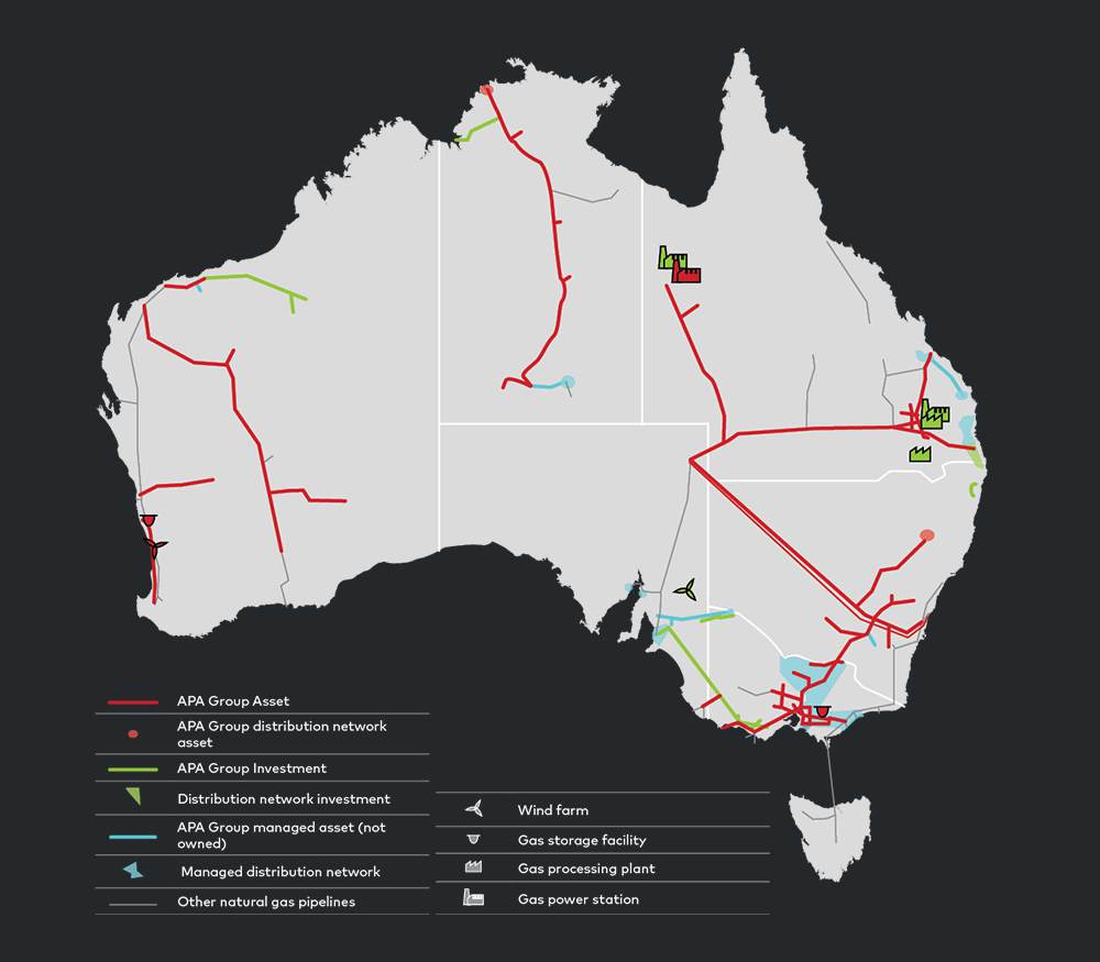 长和系欲豪掷约650亿元人民币全面收购澳最大天然气管道商