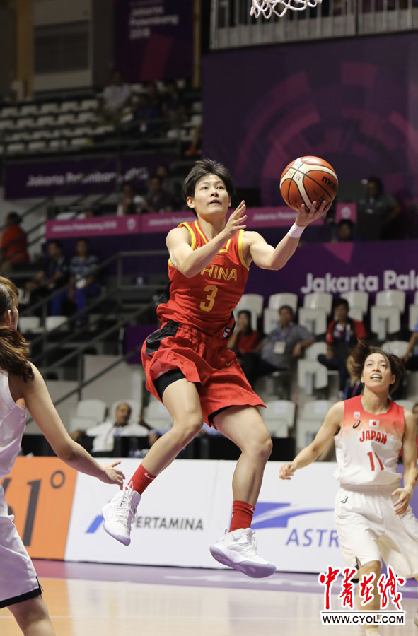 亚运会女篮小组赛 中国队战胜日本队