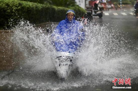 受台风温比亚影响 江苏部分河湖站点超警戒水位