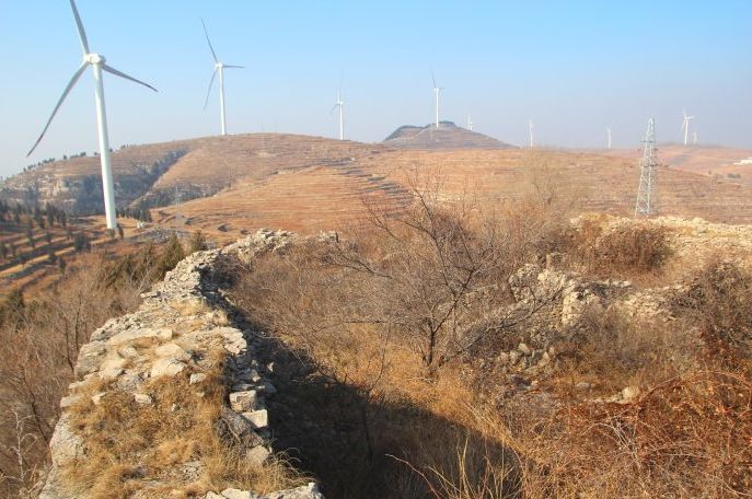 ▲著名的马陵之战故地，山东临沂的马陵山区