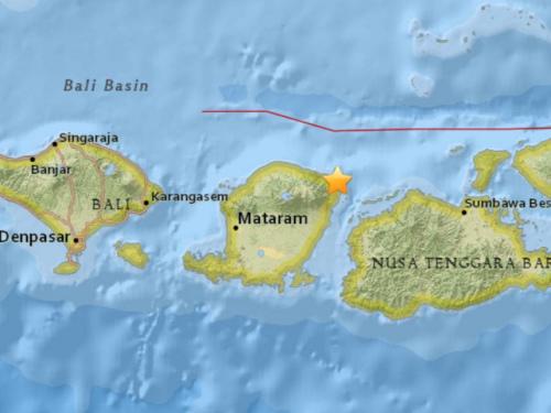 印尼南部地区发生5.2级地震，震源深度34公里