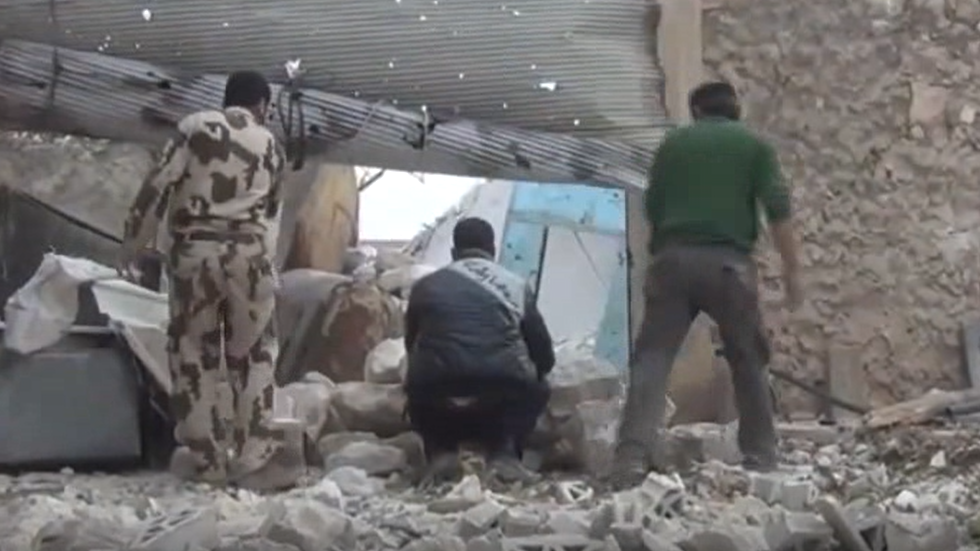叙利亚战争实拍视频