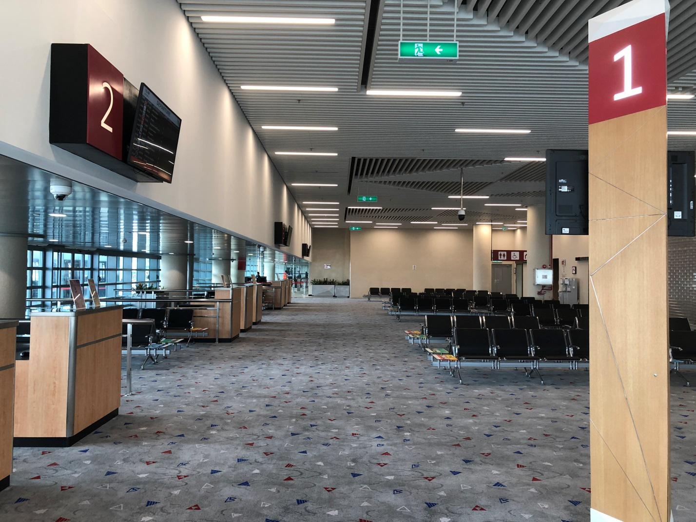 澳门国际机场新登机闸口启用