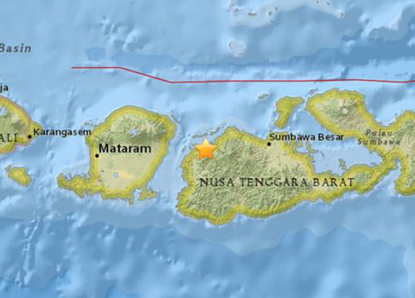 印度尼西亚南部地区发生5.1级地震，震源深度10公里