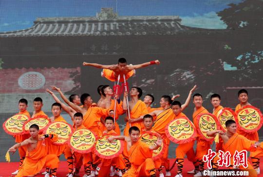 少林国际武术节十月嵩山开幕 40余支境外团队赴会