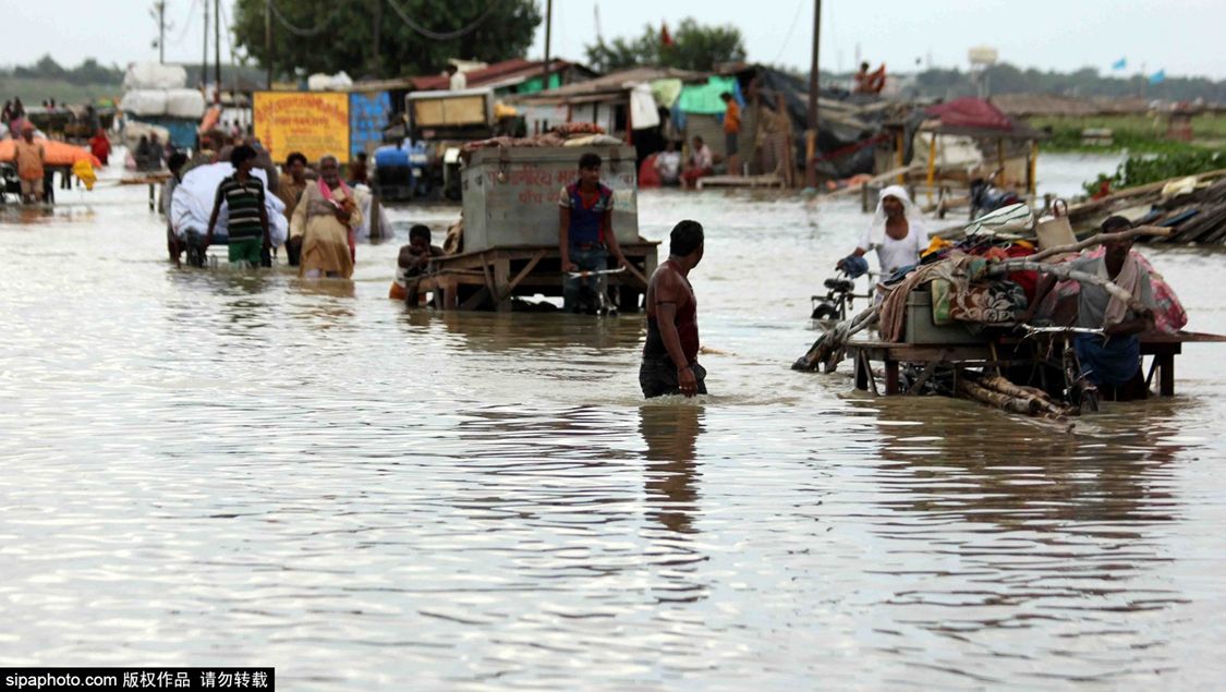 洪水持续肆虐，印度官员：救援营地的民众已达至少100万