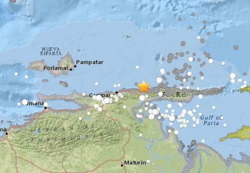 委内瑞拉近海发生7.3级地震，加勒比海发布海啸警报