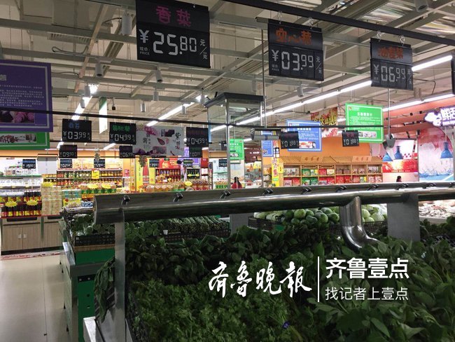 受灾后寿光部分蔬菜价格上涨 部分叶菜涨幅达25%