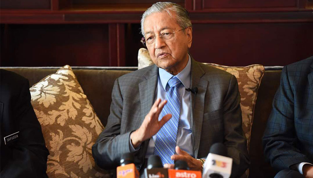 马来西亚总理马哈蒂尔：不赞成美国不时挑衅中国