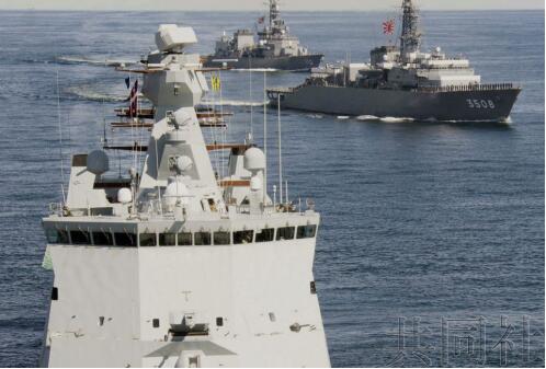 日本海上自卫队与北约在波罗的海举行联合演习