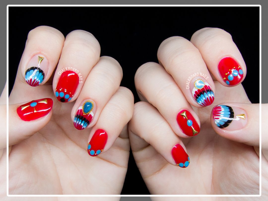 今年最好看的100款美甲图案,全在这!