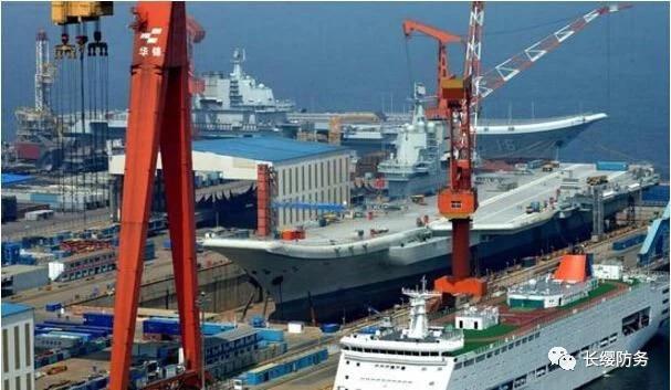 第四艘航母确认开建，中国将现双航母海试双航母建造奇观
